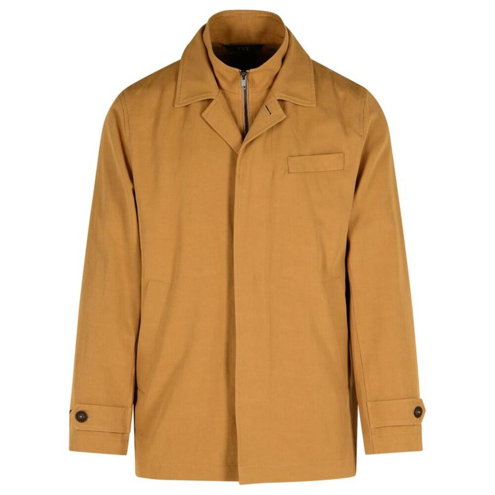Fay 'Morning' Beige Cotton Blend Jacket Men